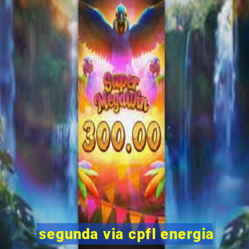 segunda via cpfl energia