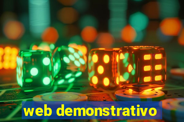 web demonstrativo