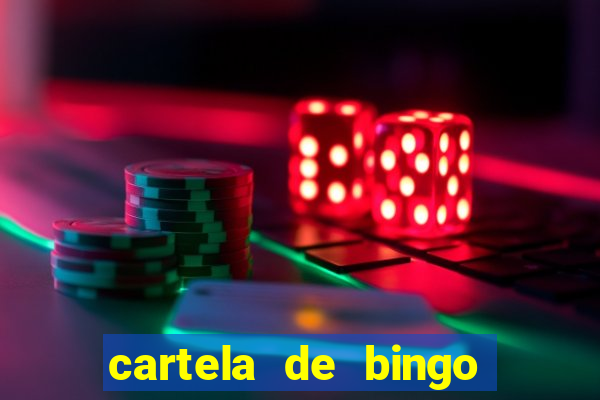 cartela de bingo 75 para imprimir