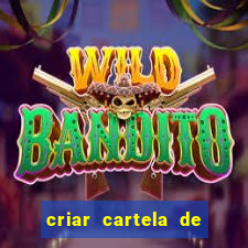 criar cartela de bingo no word