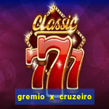 gremio x cruzeiro ao vivo hd
