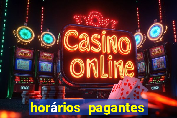 horários pagantes fortune rabbit hoje