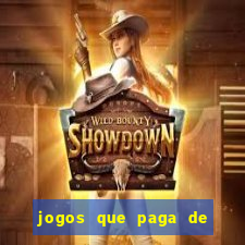 jogos que paga de verdade via pix