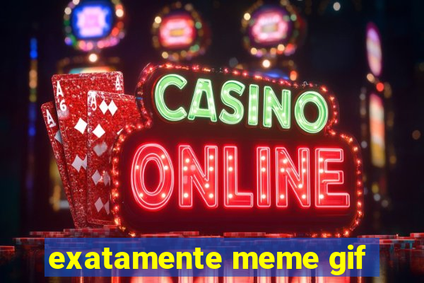 exatamente meme gif