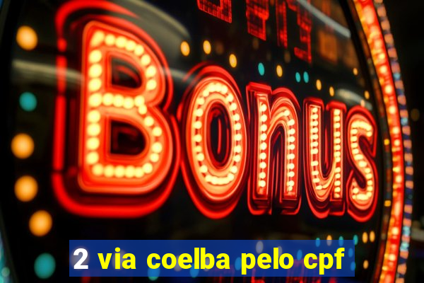 2 via coelba pelo cpf
