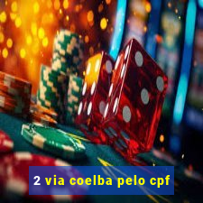 2 via coelba pelo cpf