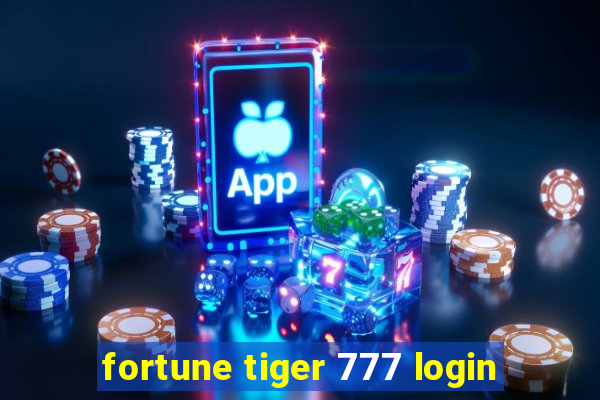fortune tiger 777 login
