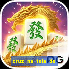 cruz na tela de cruz das