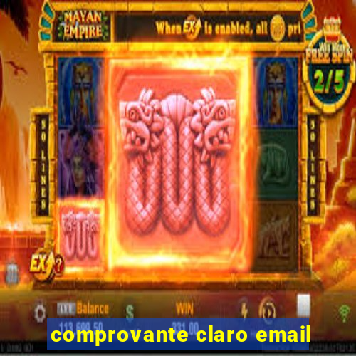 comprovante claro email