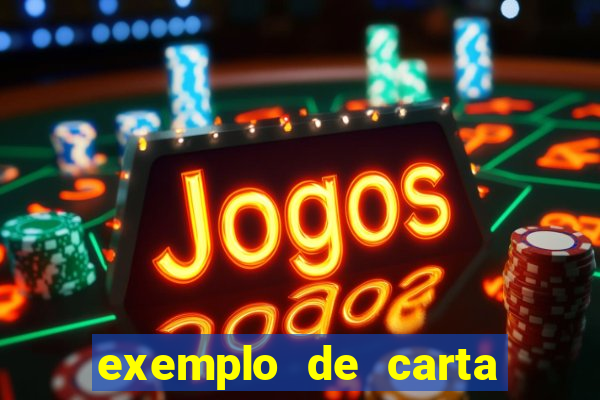 exemplo de carta de leitor