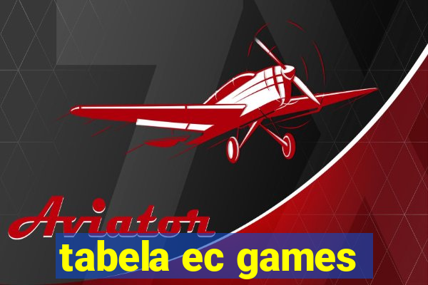 tabela ec games