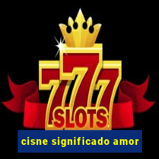 cisne significado amor