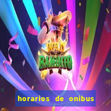 horarios de onibus cassino cidade nova
