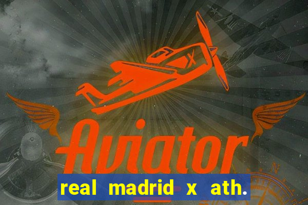 real madrid x ath. bilbao palpite