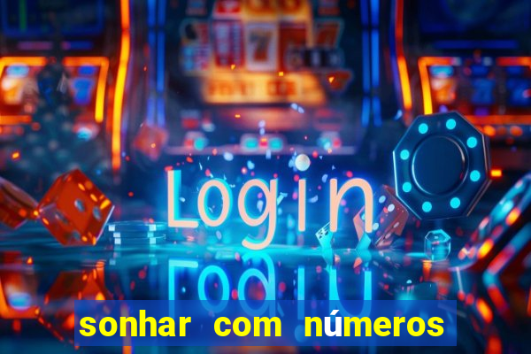 sonhar com números no mundo espiritual