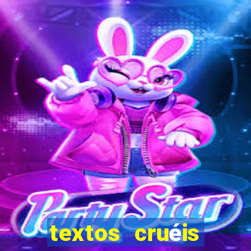 textos cruéis demais para serem lidos rapidamente pdf