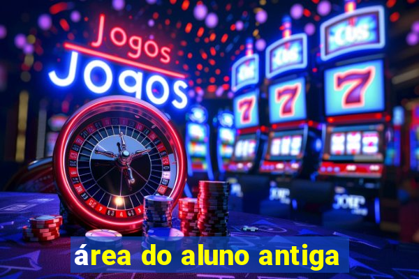 área do aluno antiga
