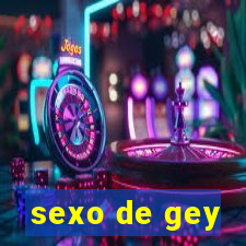 sexo de gey