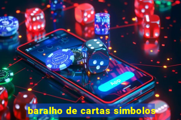 baralho de cartas simbolos