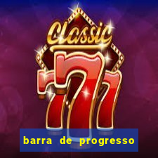 barra de progresso 99 blaze o que significa