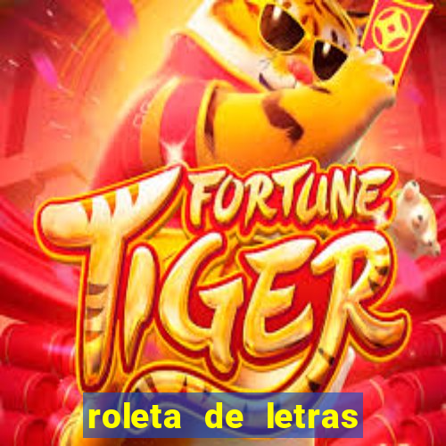 roleta de letras stop online