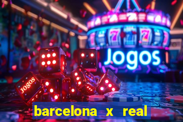 barcelona x real madrid multicanais