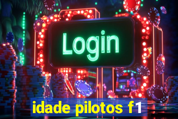 idade pilotos f1