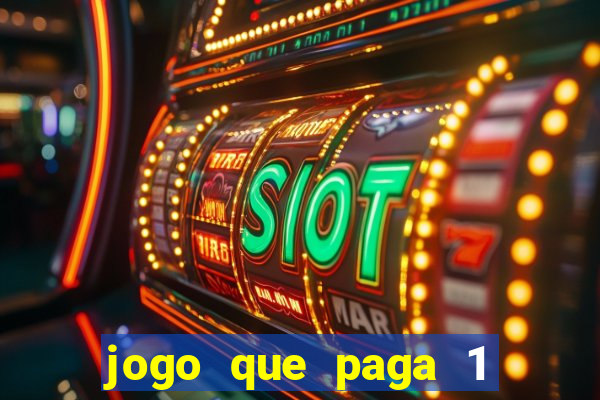 jogo que paga 1 real no pix