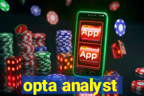 opta analyst