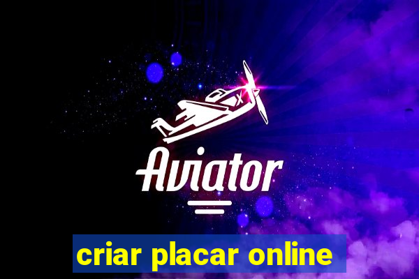 criar placar online