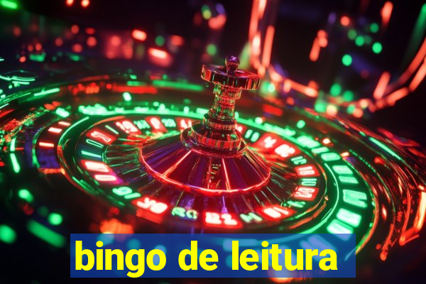 bingo de leitura
