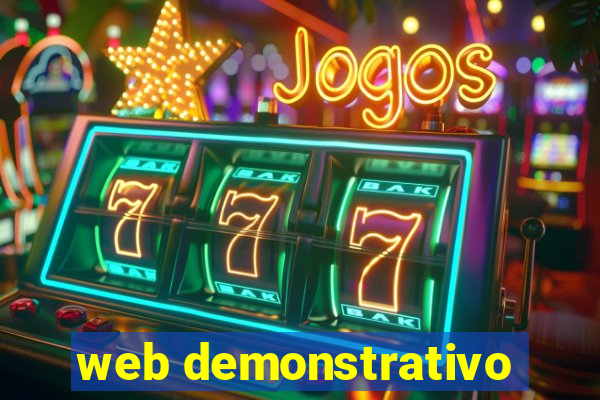 web demonstrativo