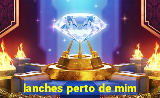 lanches perto de mim
