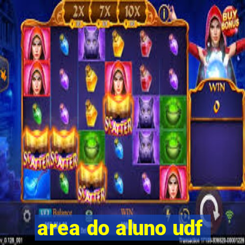 area do aluno udf