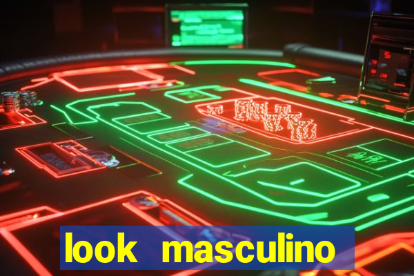 look masculino blazer cinza