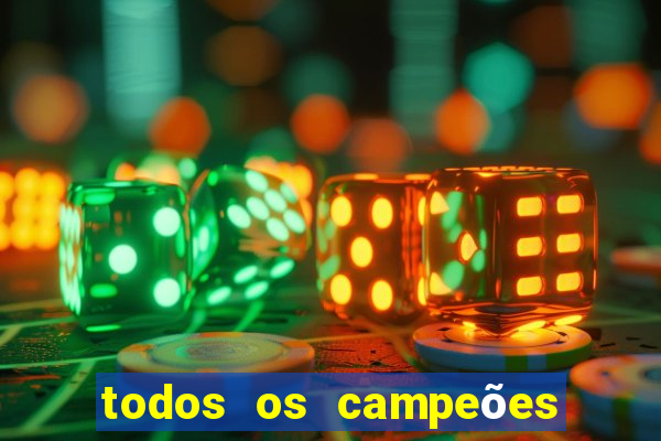 todos os campeões da libertadores