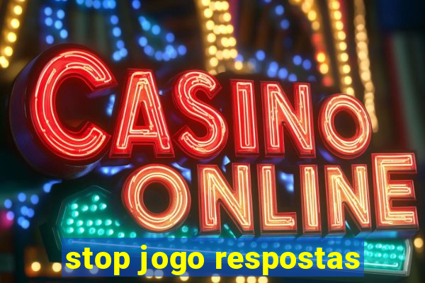 stop jogo respostas