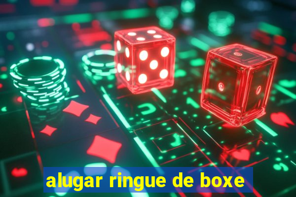 alugar ringue de boxe