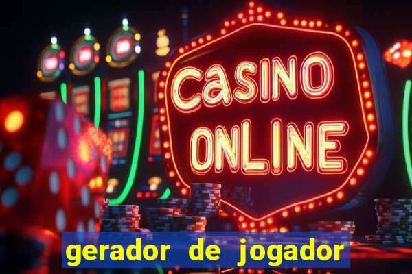 gerador de jogador de futebol