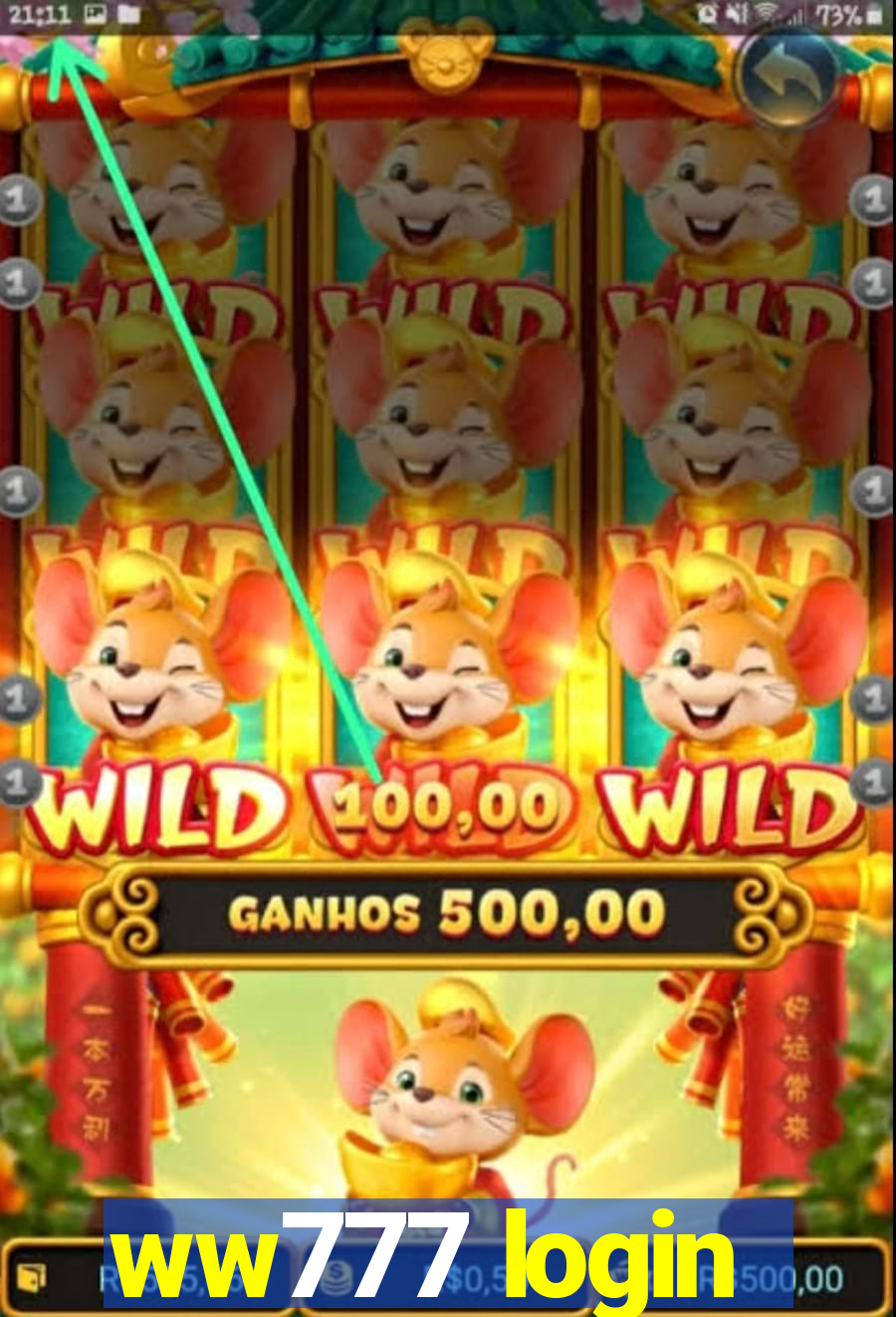 ww777 login