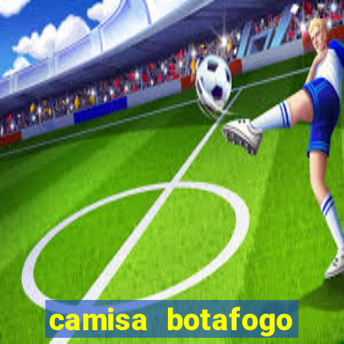 camisa botafogo plus size