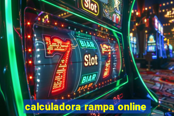 calculadora rampa online