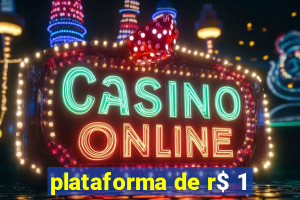 plataforma de r$ 1