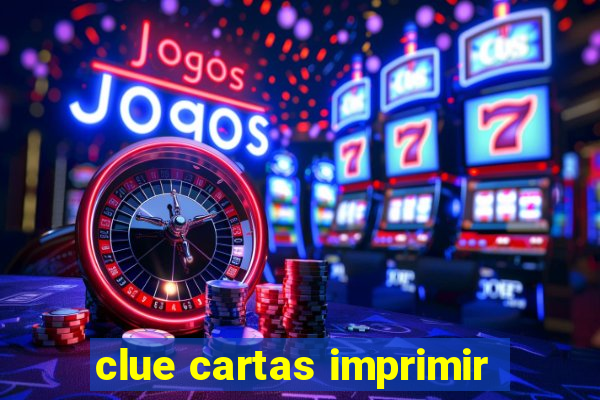 clue cartas imprimir