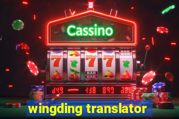 wingding translator