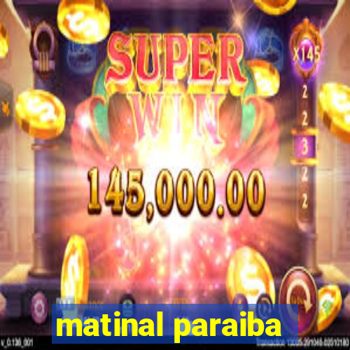 matinal paraiba
