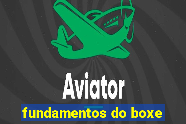 fundamentos do boxe