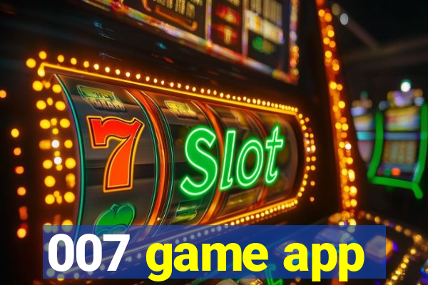 007 game app