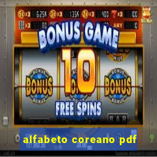 alfabeto coreano pdf