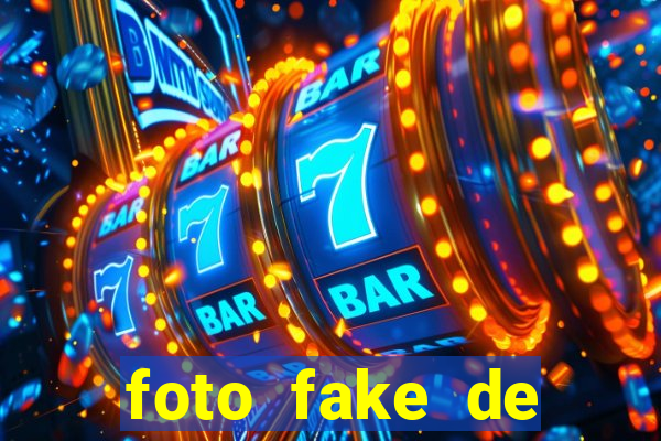 foto fake de mulher no espelho